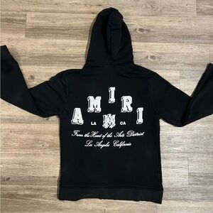 Amiri Vintage Black Studded Dreamer Hoodie Men’s